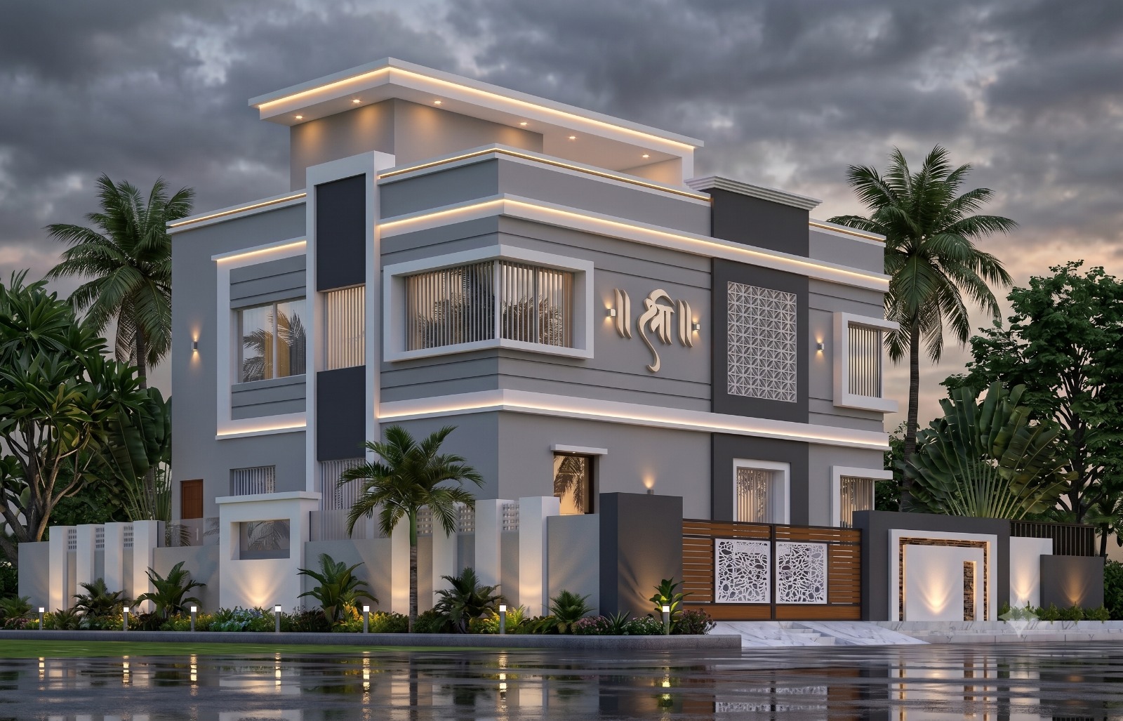 Chembur Bungalow exterior by Dhruv Designs
